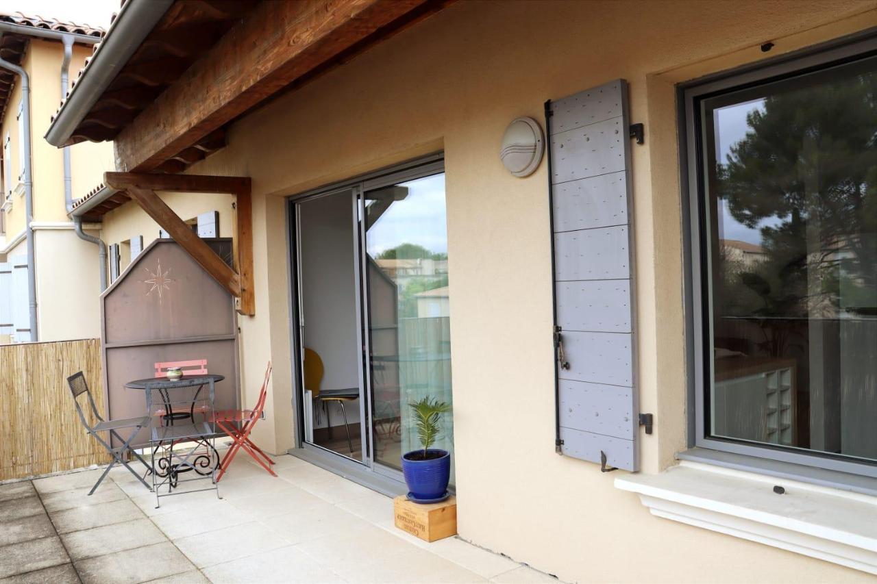Uzes Centre La Terrasse Des Capucines Avec Garage Priveeアパートメント エクステリア 写真
